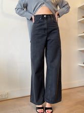 Load image into Gallery viewer, Scanlan Theodore - Wide leg Jeans - Washed Black -8
