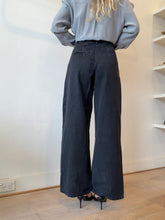 Load image into Gallery viewer, Scanlan Theodore - Wide leg Jeans - Washed Black -8
