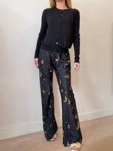 Load image into Gallery viewer, Max Mara - LS Beaded Cardigan - Black - S
