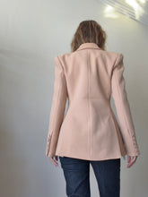 Load image into Gallery viewer, Alex Perry - Crepe Double Breasted Blazer - Nude - 10

