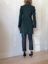 Load image into Gallery viewer, Max &amp; Co - Wool Single Breasted Mid Length Coat - Forest Green - 6
