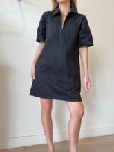 Load image into Gallery viewer, Lee Matthews - LM Drill Mini Dress - Black - 2 - RRP$599
