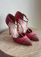 Load image into Gallery viewer, Gucci - Malaga Studded Heels - Pink - 38

