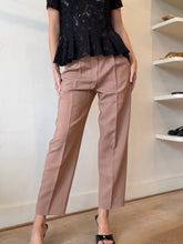 Load image into Gallery viewer, Scanlan Theodore - Classic Crease Front SuitPants - Tan - 8
