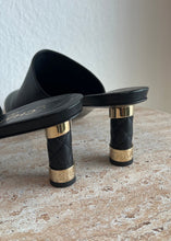 Load image into Gallery viewer, Chanel - Interlocking CC Logo Mules Shoes - Black - 41C
