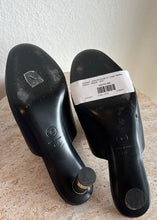 Load image into Gallery viewer, Chanel - Interlocking CC Logo Mules Shoes - Black - 41C
