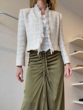 Load image into Gallery viewer, Carla Zampatti - Cropped Tweed Jacket w - Beige - 8
