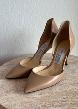 Load image into Gallery viewer, Jimmy Choo - Addison D'Orsay Heels - Nude - 37 - RRP$899
