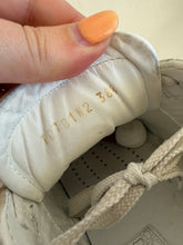 Load image into Gallery viewer, Valentino - Leather VLTN Open Sneakers - White - 38.5
