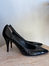 Load image into Gallery viewer, Prada - Patent Leather Pointy Heels - Black - 40
