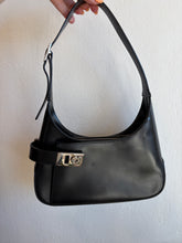 Load image into Gallery viewer, Salvatore Ferragamo - Gancini Leather Shoulder bag - Black - S
