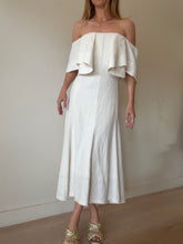 Load image into Gallery viewer, Camilla and Marc - Primula  Structured Off Shoulder Midi Dress - Ivory - 8
