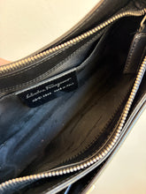 Load image into Gallery viewer, Salvatore Ferragamo - Gancini Leather Shoulder bag - Black - S
