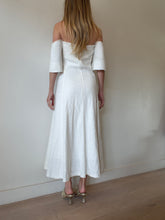 Load image into Gallery viewer, Camilla and Marc - Primula  Structured Off Shoulder Midi Dress - Ivory - 8
