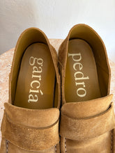 Load image into Gallery viewer, Pedro Garcia - Bartola Suede Loafer - Tan - 40 - RRP$690
