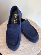 Load image into Gallery viewer, Pedro Garcia - Bartola Suede Loafers - Blue - 40 - RRP$690
