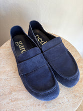 Load image into Gallery viewer, Pedro Garcia - Bartola Suede Loafers - Blue - 40 - RRP$690
