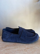 Load image into Gallery viewer, Pedro Garcia - Bartola Suede Loafers - Blue - 40 - RRP$690
