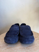 Load image into Gallery viewer, Pedro Garcia - Bartola Suede Loafers - Blue - 40 - RRP$690
