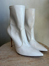 Load image into Gallery viewer, Gianvito Rossi - Vinyl Imogen Ankle Boots - White - RRP$1337 - 41
