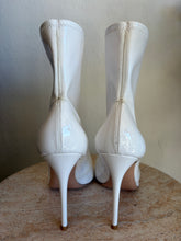 Load image into Gallery viewer, Gianvito Rossi - Vinyl Imogen Ankle Boots - White - RRP$1337 - 41
