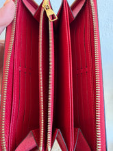 Load image into Gallery viewer, Louis Vuitton - Zippy Wallet - Red Monogram Empreinte Leather  - S
