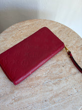 Load image into Gallery viewer, Louis Vuitton - Zippy Wallet - Red Monogram Empreinte Leather  - S
