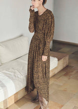 Load image into Gallery viewer, Isabel Marant - 19 Prefall Jucienne Midi dress - Yellow print on black - 40(10-12)

