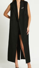 Load image into Gallery viewer, sass &amp; bide - Atomic Longline Vest - Black - 8 - bnwt - RRP$420 - Current
