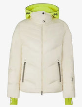 Load image into Gallery viewer, Bogner -  Callie-D Puffer - White w neon yellow - 36  - RRP$2,499
