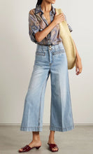 Load image into Gallery viewer, Zimmermann - Wanderlust Cropped Wide Leg Jeans - Light Denim - 31
