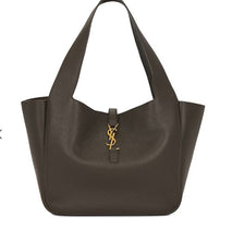 Load image into Gallery viewer, YSL - Le 5 à 7 Bea Tote - Olive Green Leather - M - RRP$5,805 - NEW
