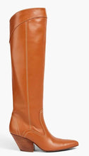 Load image into Gallery viewer, Zimmermann - Pointy Leather knee Boots - Tan - 38 -RRP$1,350
