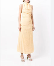 Load image into Gallery viewer, Rachel Gilbert - Archie Midi Dress - Apricot - 2 (au10) - rrp$690
