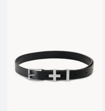 Load image into Gallery viewer, Dylan Kain - The Brooklyn Belt - Black Leather - s
