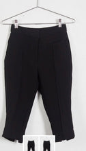 Load image into Gallery viewer, Esse - Cropped Stretch Shorts - Black - 6 - NWT - RRP$360
