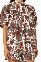Load image into Gallery viewer, Shona Joy - Catalina SS Top &amp; Shorts Set - Teraccotta Floral - 6
