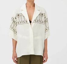 Load image into Gallery viewer, Camilla and Marc - Johnston SS Silk Shirt - 8 - RRP$295
