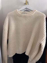 Load image into Gallery viewer, Oroton - Large Knit Jumper - Ivory - M
