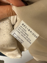 Load image into Gallery viewer, Bec &amp; Bridge - Woolen Herringbone Blazer - Beige - 12
