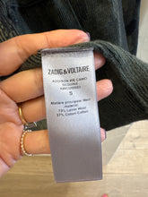 Load image into Gallery viewer, Zadig &amp; Voltaire - Camo Sequins Cardigan - Dark Green - Small
