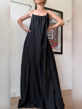 Load image into Gallery viewer, Rebecca Vallance - Sable Maxi w Chain Straps Dress - Black - 8 - RRP$549
