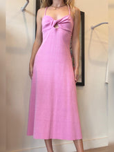 Load image into Gallery viewer, Viktoria &amp; Woods - Moscato Ribbed Stretch Dress - pink - 2
