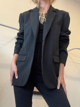 Load image into Gallery viewer, Anine Bing - Single breasted Blazer - Black - M
