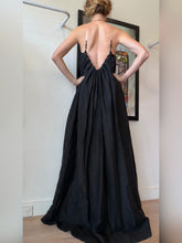 Load image into Gallery viewer, Rebecca Vallance - Sable Maxi w Chain Straps Dress - Black - 8 - RRP$549
