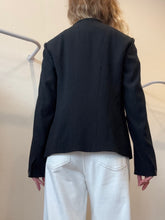 Load image into Gallery viewer, Rag &amp; Bone - Collarless Tux Style Jacket - Black - 10

