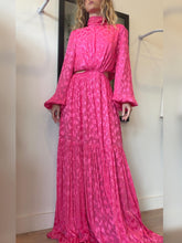 Load image into Gallery viewer, Carolina Herrera - LS Cut Out Tiered Maxi Dress - Pink - US6
